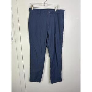 Mugsy Jeans Mens 33 Bennies Performance Golf Chino Blue Business Casual Pants
